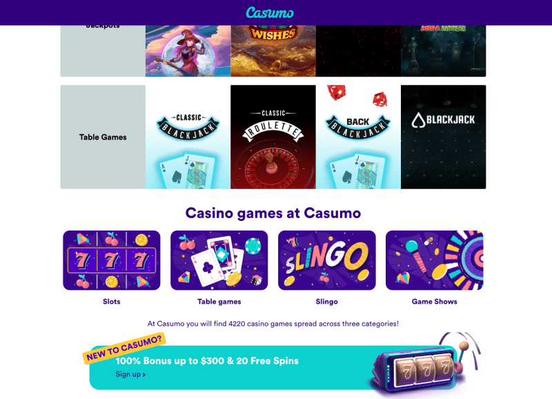 découvrir la magie du casino Casumo