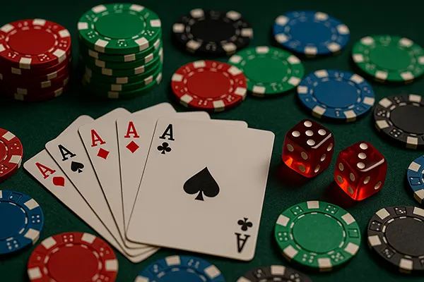 Roulette table layout