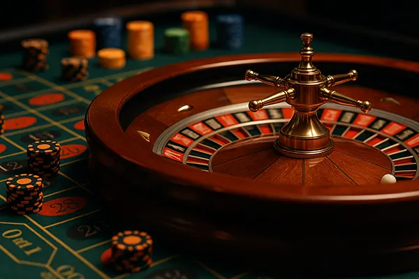 Roulette table layout