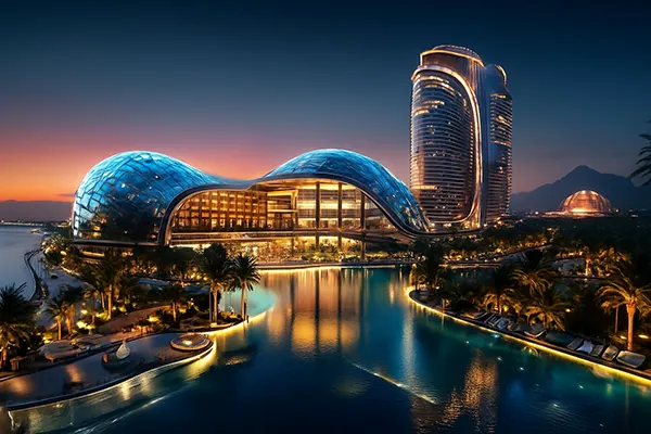 Premium resort night