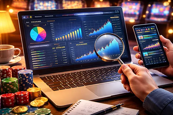 online casino interface